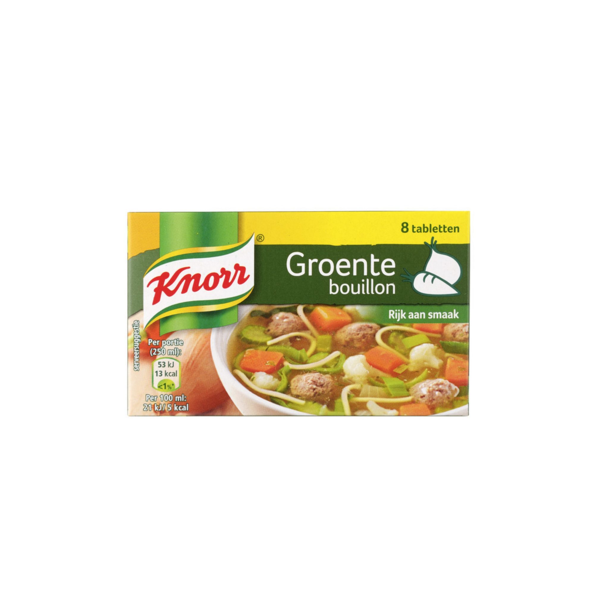 Knorr. Online levensmiddelen Nubox.nl levert in Suriname